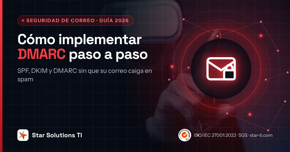 Cómo implementar DMARC paso a paso