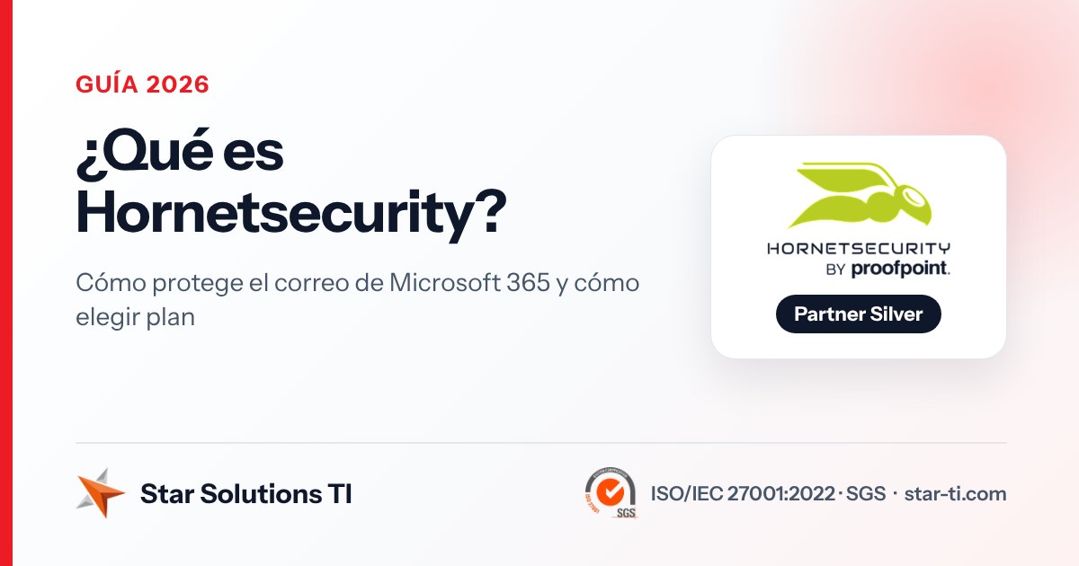 ¿Qué es Hornetsecurity? Guía 2026 para proteger el correo de Microsoft 365